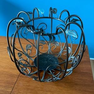 Partylite Retired Pumpkin Candle Centerpiece